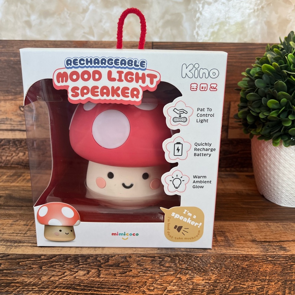 MIMI & COCO Red and White Mood Light Speaker